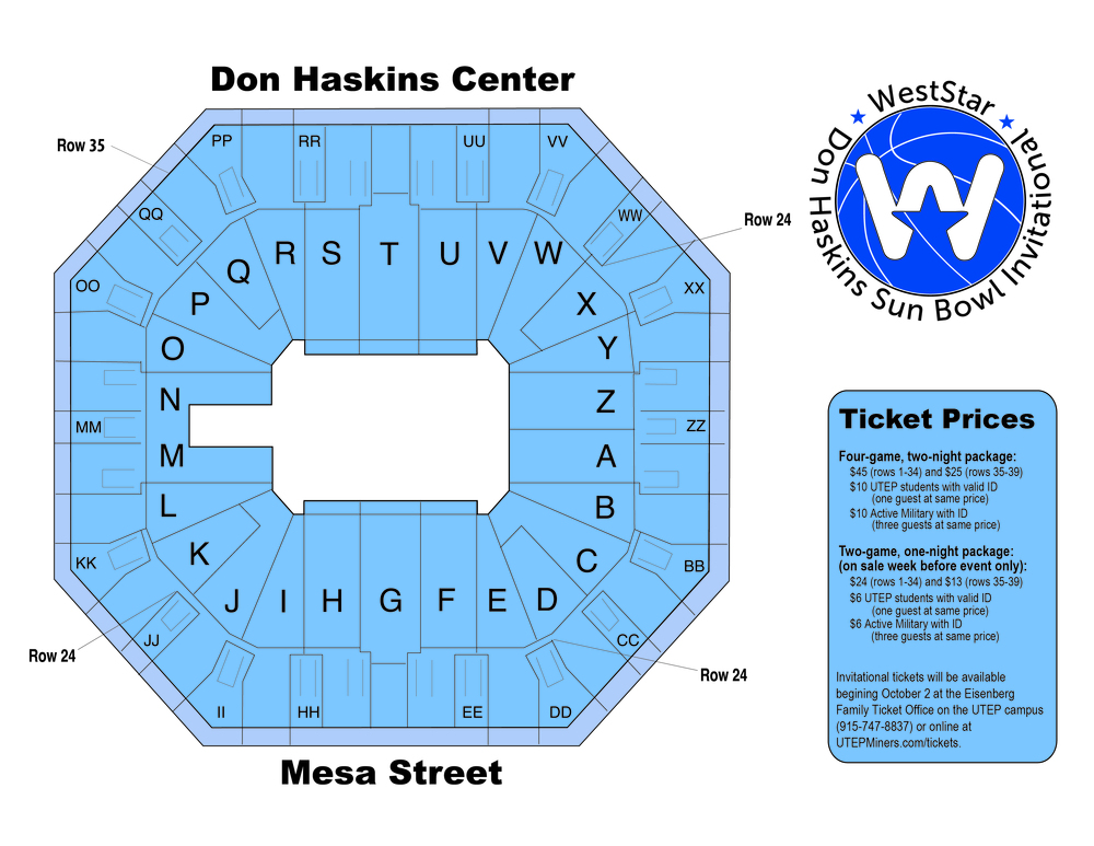 Tickets - Don Haskins Sun Bowl Invitational